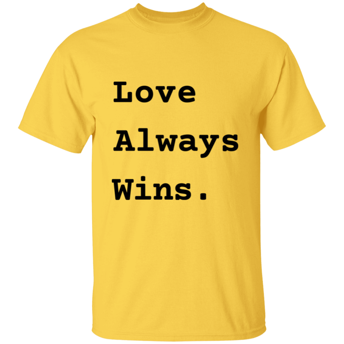 Love always wins t shirt clearance