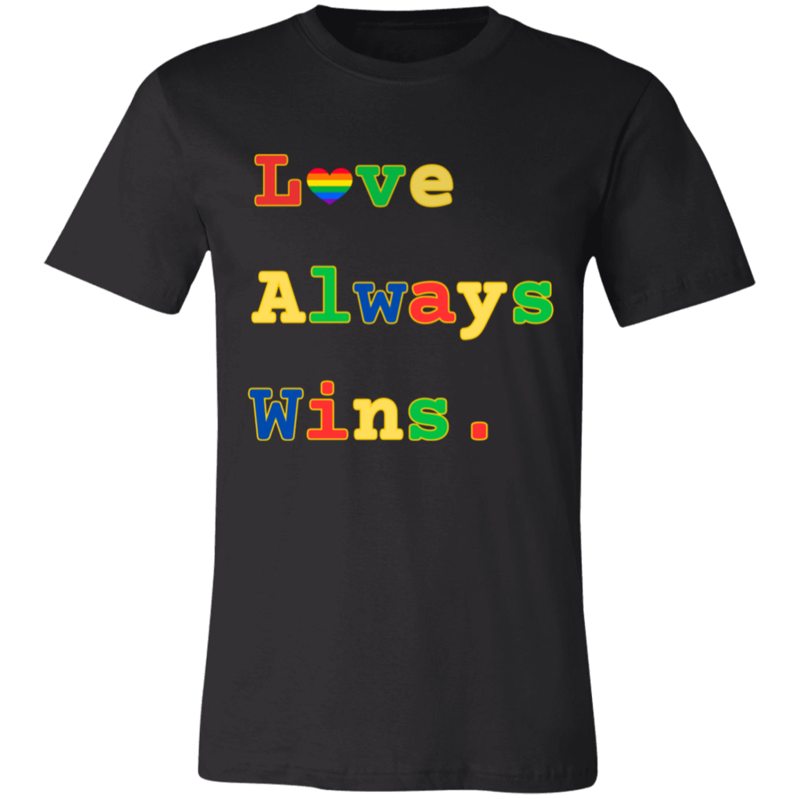3001C Unisex Jersey Short-Sleeve T-Shirt