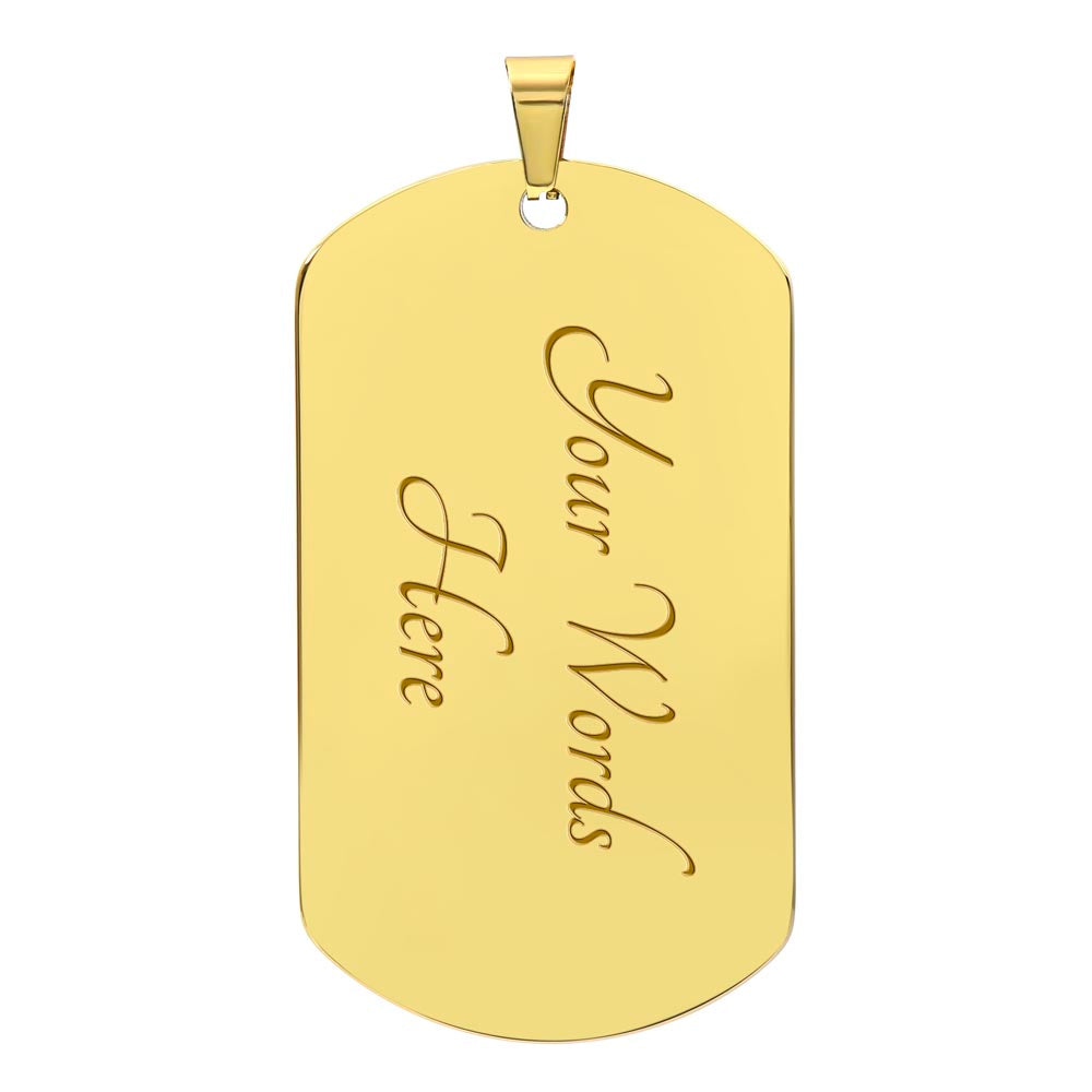 To My Son From Dad - Black and Yellow
