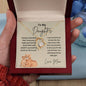 Daughter Forever Love Necklace (cub and lioness)