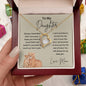 Daughter Forever Love Necklace (cub and lioness)