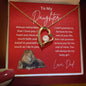 Daughter from Dad Forever Love Necklace