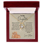 Daughter Forever Love Necklace (cub and lioness)