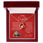 Daughter from Dad Forever Love Necklace