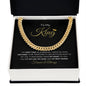 To My King Cuban Chain