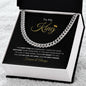 To My King Cuban Chain