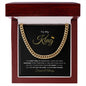To My King Cuban Chain