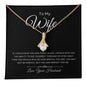 To My Wife - Alluring Beauty Necklace