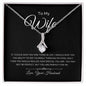 To My Wife - Alluring Beauty Necklace