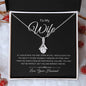 To My Wife - Alluring Beauty Necklace
