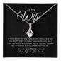 To My Wife - Alluring Beauty Necklace