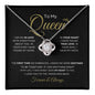 Queen Love Knot Necklace