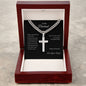 To My Husband Cross Necklace