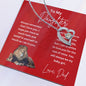 Daughter from Dad Forever Love Necklace