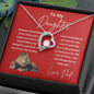 Daughter from Dad Forever Love Necklace
