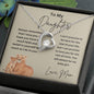 Daughter Forever Love Necklace (cub and lioness)