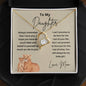 Daughter Forever Love Necklace (cub and lioness)