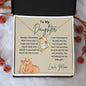 Daughter Forever Love Necklace (cub and lioness)