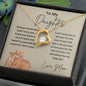 Daughter Forever Love Necklace (cub and lioness)