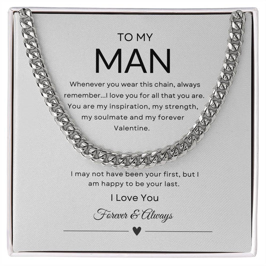 To My Man (Valentine) - Cuban Link