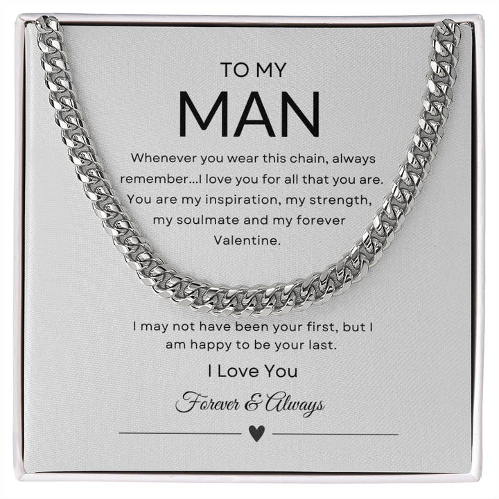 To My Man (Valentine) - Cuban Link